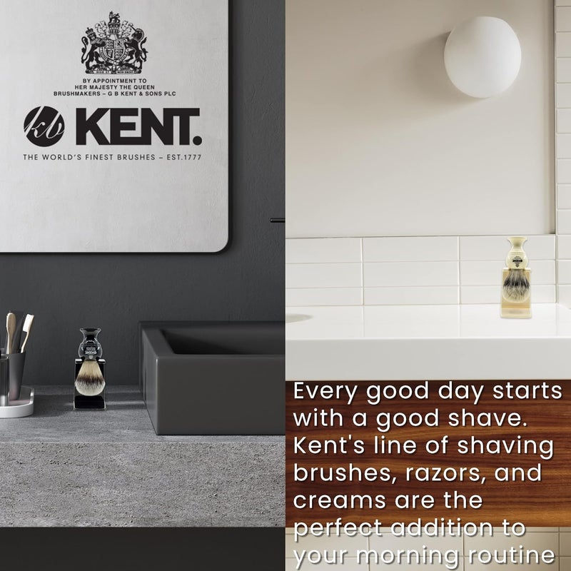 Kent Shaving Brush Stand Black Small - Image 5