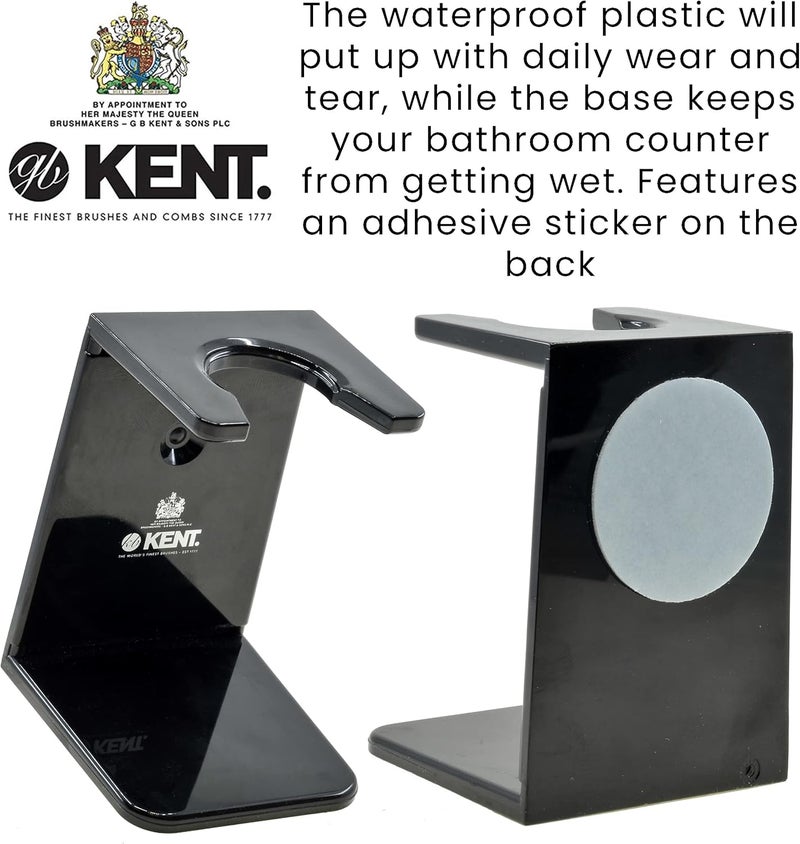 Kent Shaving Brush Stand Black Small - Image 3