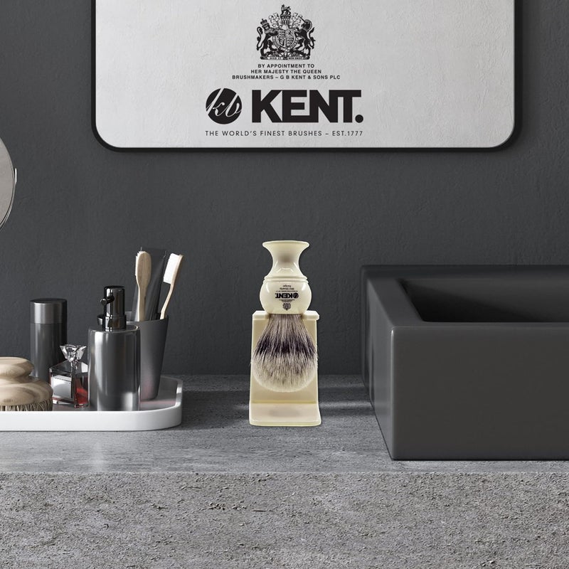 Kent Shaving Brush Stand Black Small - Image 4