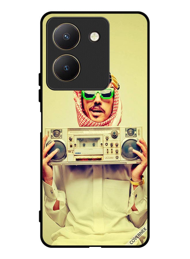 Covernex Protective Case Cover For vivo Y27s Holding Vintage Music Device - Image 1