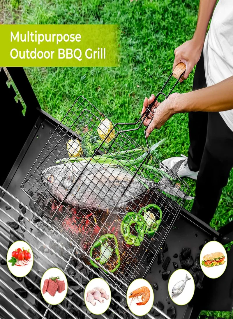 Royalford Barbeque Grill Chromium Plated Iron