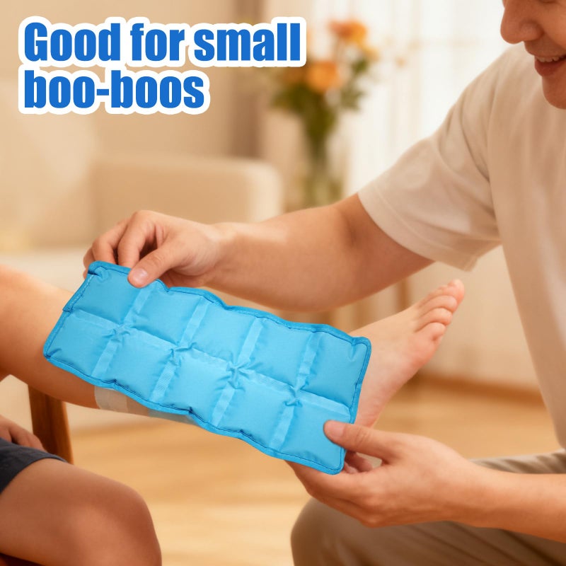 WORLD-BIO Ice Packs for Lunch Boxes Flexible - Reusable Slim Cooler Ice Packs 10â€ x 4â€ Long-Lasting Soft Freezer Packs for Lunch Bags, Coolers, Travel, Therapy & Camping, Food Safe Gel Cold Packs - Image 5