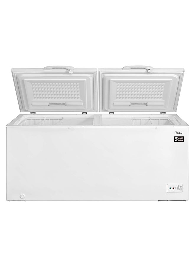 مديا مُجمد أفقى ببابين 702 L HD933CN أبيض - Image 3