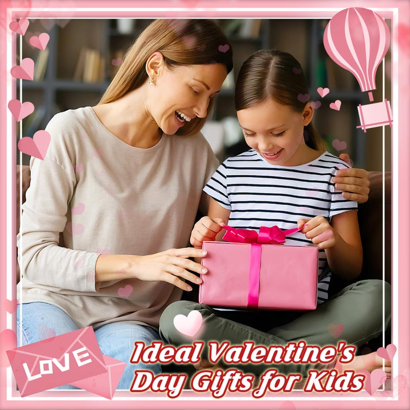 Big Gun Valentines Mailbox for Kids - Large Gift Card Tinplate Mailbox for Girls Boys Classroom Exchange Cards Candy Gifts Valentine Party Favors - Image 5