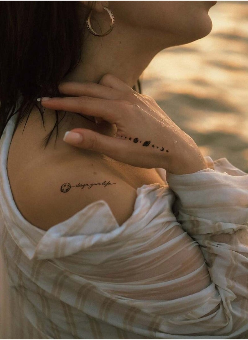 Generic - 30 Sheets Temporary Tattoos, Mixed Styles Temporary Tattoo– Waterproof, Realistic u0026 Long-Lasting Fake Tattoos for Adults - Image 1