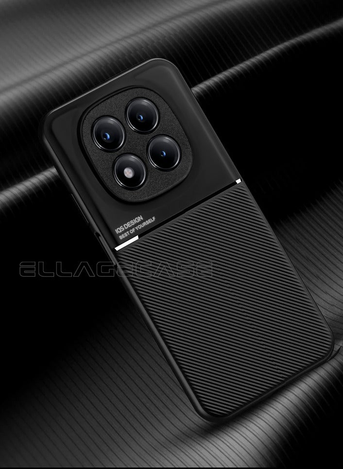 Premium Ultra-Thin Case for Xiaomi Redmi Note 14 Pro Plus 5G, Hidden Metal Plate, Slim Design, Easy to Hold, and Enhanced Camera Protection