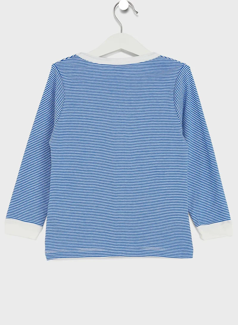 Petit Bateau Kids Striped Pyjama Set