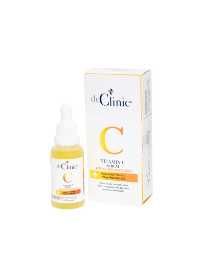 dr.Clinic DR. CLINIC | Vitamin C Facial Day Serum | Brightening & Anti-Pigmentation | Liposomal Vitamin C & Hyaluronic Acid | Radiant Glow, Even Skin Tone | 30 ml