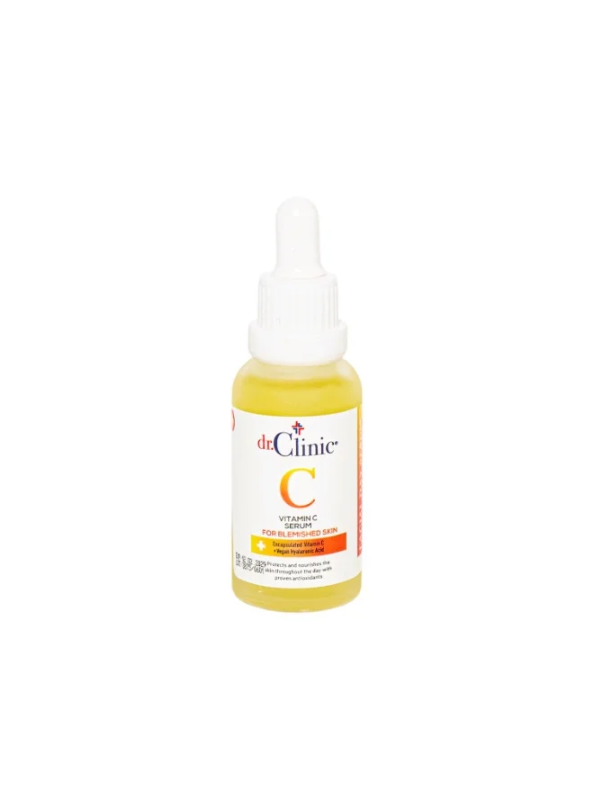 dr.Clinic DR. CLINIC | Vitamin C Facial Day Serum | Brightening & Anti-Pigmentation | Liposomal Vitamin C & Hyaluronic Acid | Radiant Glow, Even Skin Tone | 30 ml