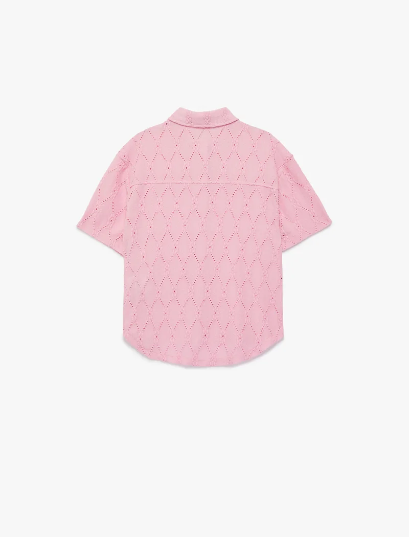كوتون Broderie Blouse