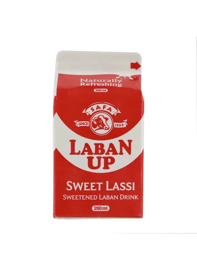 Safa Safa Naturally Refreshing Sweetened Laban Drink, Sweet Lassi- 200ml (Delivery In Dubai Only)  - Image 4