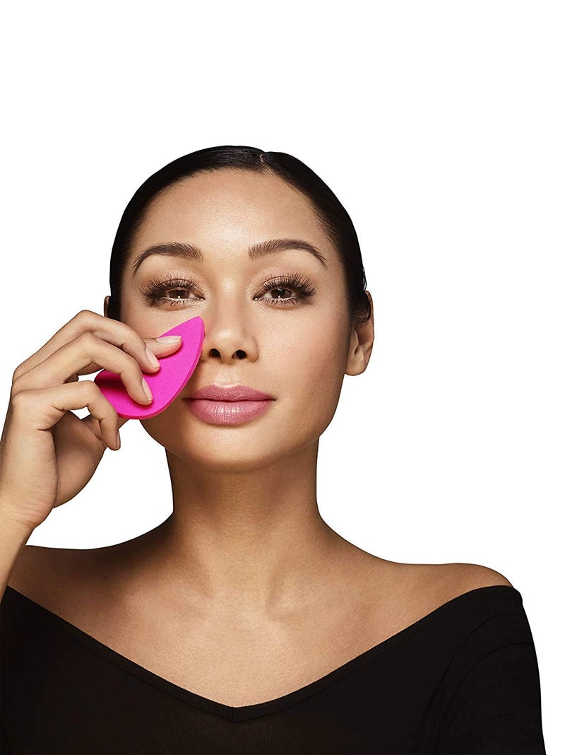beautyblender بيوتي بلندر® | بلوتيرازي® إسفنجة تجفيف المكياج القابلة لإعادة الاستخدام، تشمل علبة مرآة، إعادة تهيئة المكياج، امتصاص الزيوت الزائدة واللمعان - Image 4