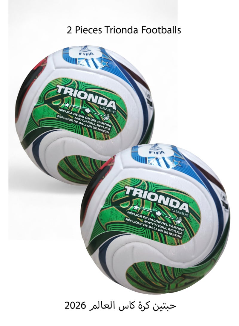 2 Pieces of Trionda 2026 Football First Quality - Image 1