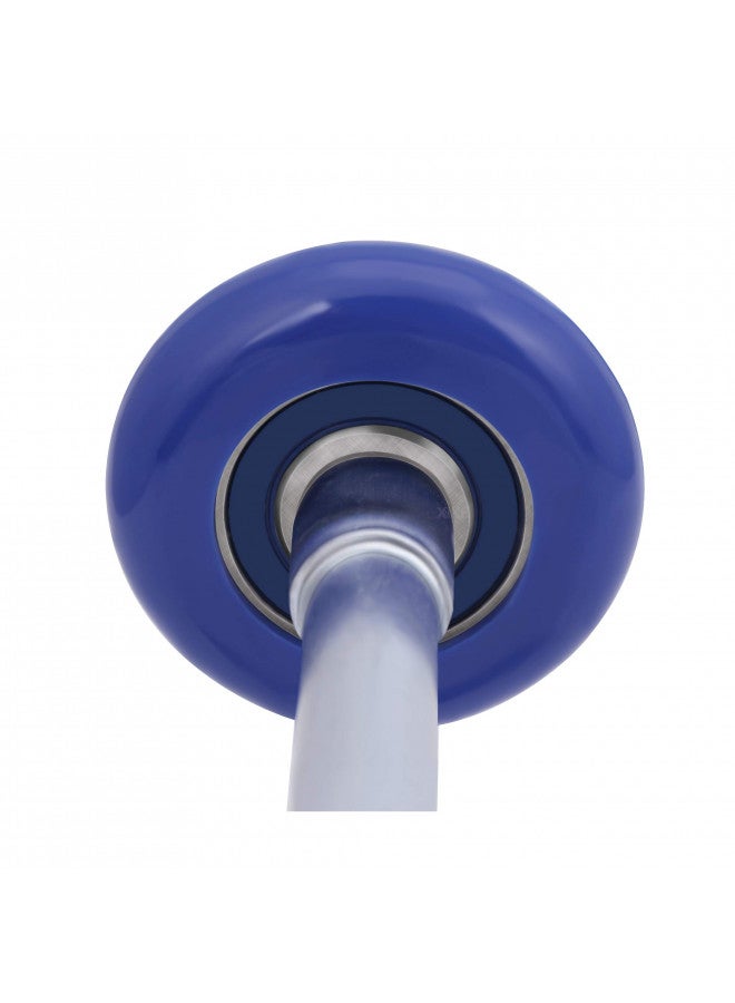 XiKe 10 Pack Blue 2" Nylon Garage Door Roller 4" Stem, Quiet/Durable and High Load, Use 6200-2RS Double Seals Precision Bearings. - Image 4
