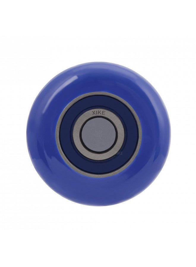 XiKe 10 Pack Blue 2" Nylon Garage Door Roller 4" Stem, Quiet/Durable and High Load, Use 6200-2RS Double Seals Precision Bearings. - Image 3