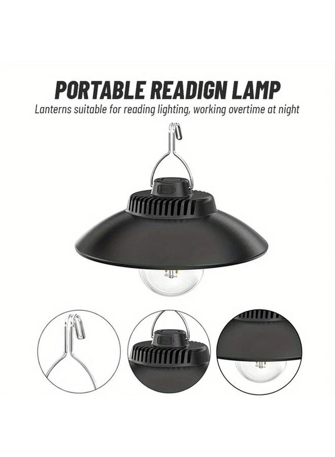 Vintage Camping Pendant Light USB Rechargeable LED Flashlight Portable Hanging Lamp - Image 5