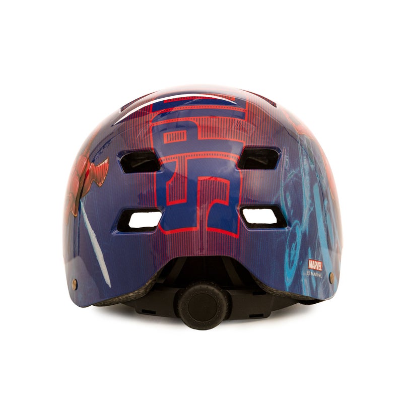 Spartan Spiderman MultiSport Helmet for Kids Ages 5–9 | Small Size 51–54cm | Marvel-Themed Bike, Skate, and Scooter Safety Gear | Lightweight with Adjustable Fit and Air Vents | SP-9113 - Image 3