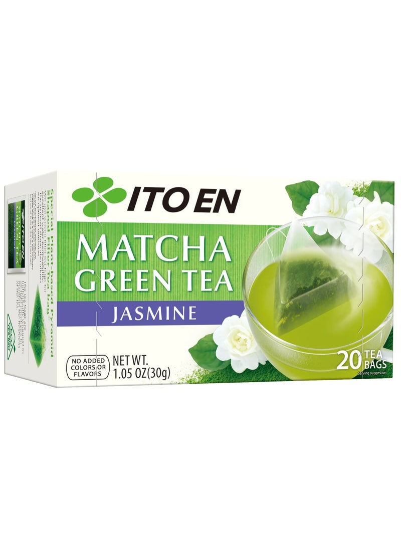 Ito En Jasmine Matcha Green Tea 20 Tea Bags 30G - Image 2