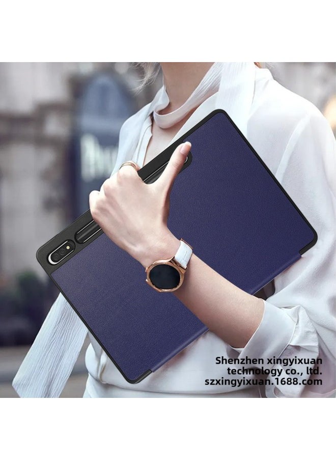 Generic - For Samsung Tab S9 S7 S8 Plus FE 12.4 Inch/S9 Ultra Soft Case Pen Slot Case-Color:Dark Green-Applicable Model:Tab S8 Plus X800 X806/S7 Plus/S7 Lite/S7 FE - Image 1