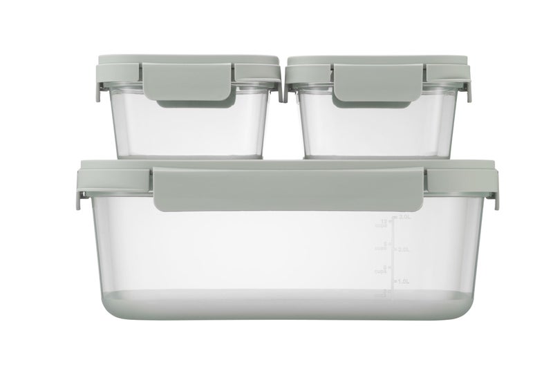 LOCK & LOCK LocknLock Nestopia Food Storage Container Set 500ml - Stackable, Airtight, BPA Free - Model B0CDXBSZXD - Image 1