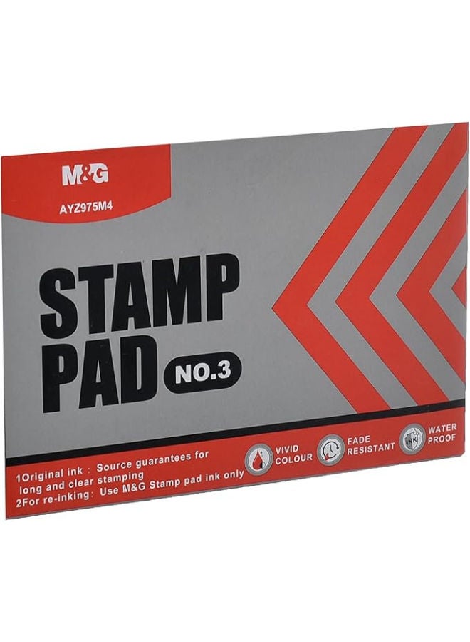 M&G Stamp Pad Ink for Vibrant Impressions in Office and Document Stamping - Image 4