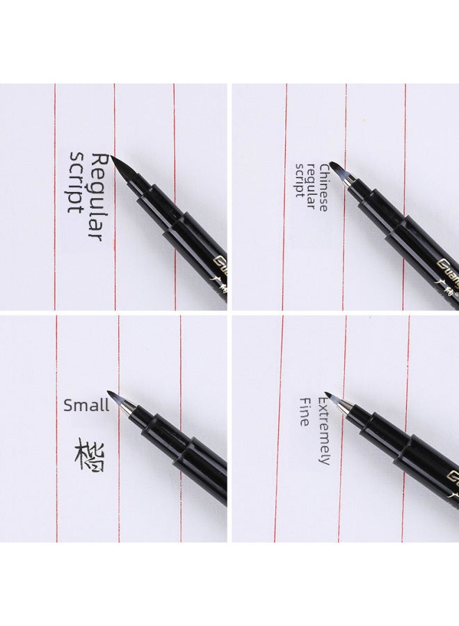GuangNa Calligraphy Pen Xiu Li Pen Soft Pen Can Add Ink Writing Pen Soft Brush Copy Sutra Signature Nomination Pen Small Large Letter - Image 3
