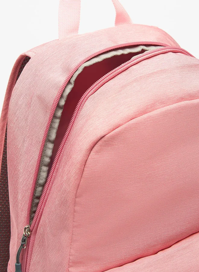 Kappa Logo Detail Backpack with Adjustable Straps and Pencil Case