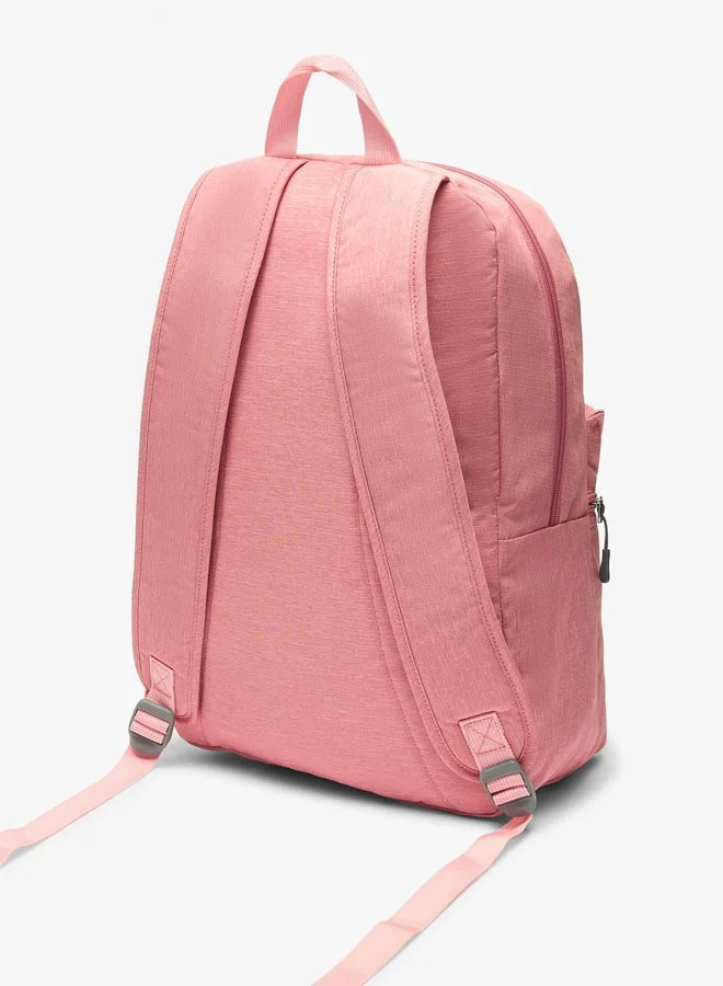Kappa Logo Detail Backpack with Adjustable Straps and Pencil Case