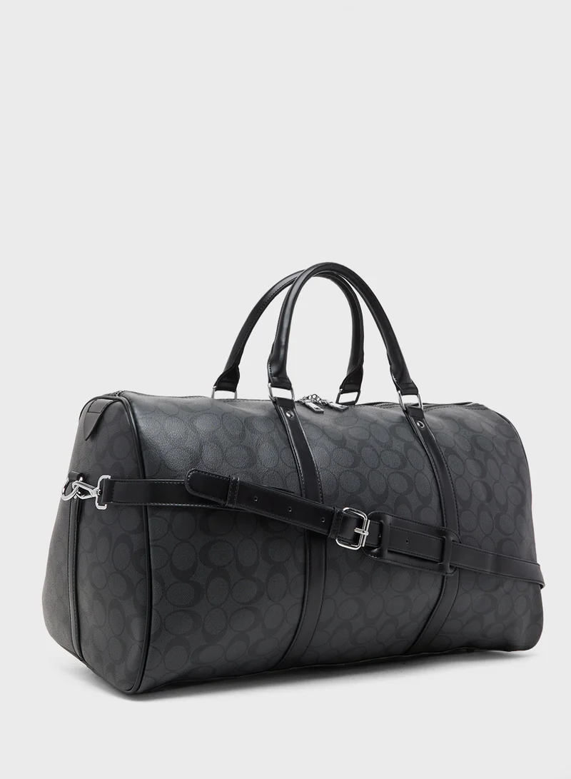 Robert Wood Casual Printed Travel Duffle Bag