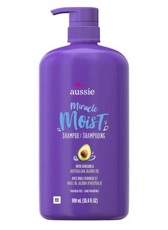 Aussie Aussie Miracle maist Shampoo with avocado and JOJB OIL900ML 
