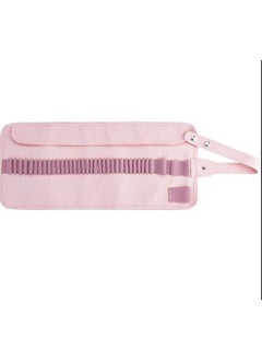 Hobi Market Art Faux Leather Roll Pen Holder 36 Compartments Pastel Pink  - Image 2