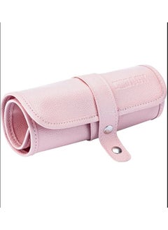 Hobi Market Art Faux Leather Roll Pen Holder 36 Compartments Pastel Pink  - Image 3
