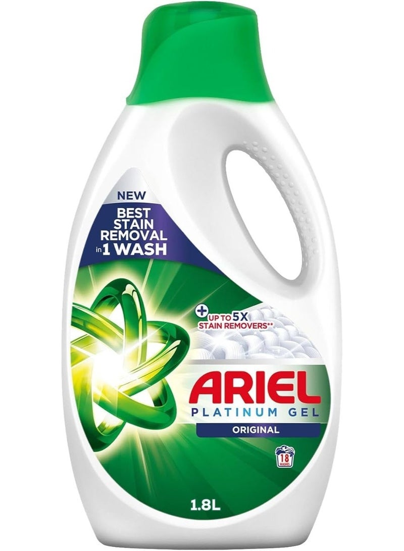 Ariel Platinum Original Laundry Detergent Power Gel 1.8L - Image 1