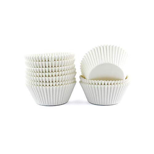 Warm party Warmparty Baking Cups Cupcake Liners, Standard Sized, 300 Count (White) - Image 2