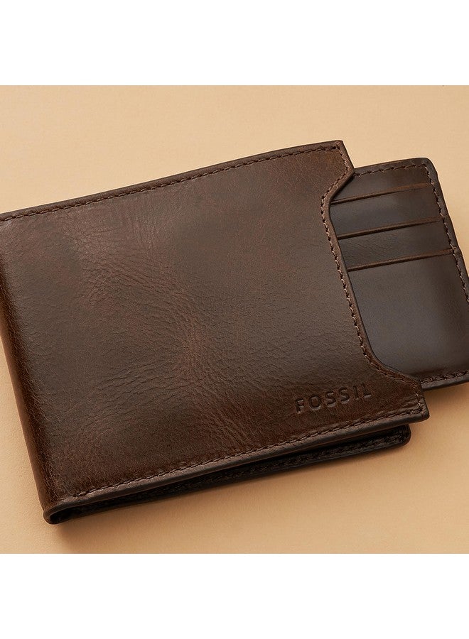 FOSSIL محفظة رجال فوسيل بني داكن (ML3685201) - Image 4