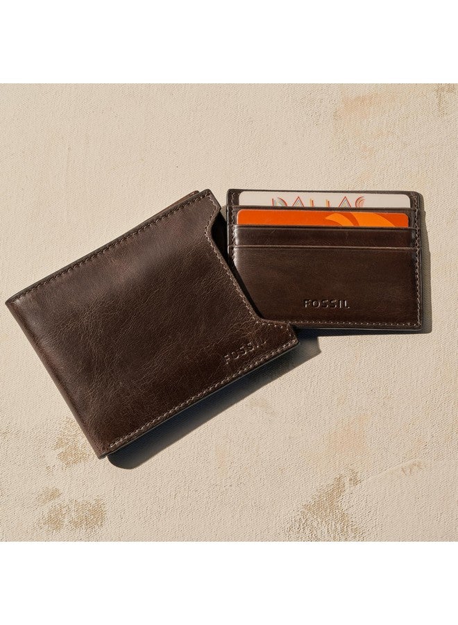 FOSSIL محفظة رجال فوسيل بني داكن (ML3685201) - Image 5