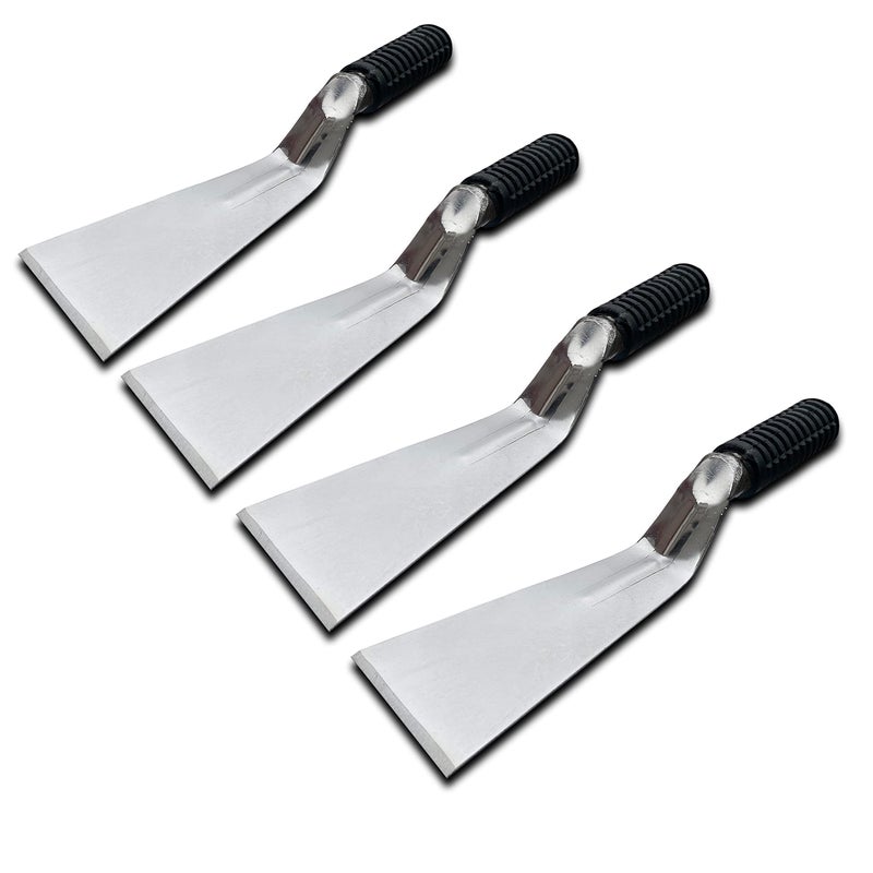 TAD SOLID Stainless Steel Khurpa (Khurpi, Trowel) – Pack of 4 Heavy Duty Gardening Hand Tools for Planting & Soil Cultivation | Rust‑Resistant Steel Construction | Ergonomic Grip for Home & Gardening - Image 5