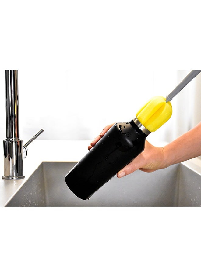 APEX - Glasses & bottles Sponge with self standing handle. - Image 1