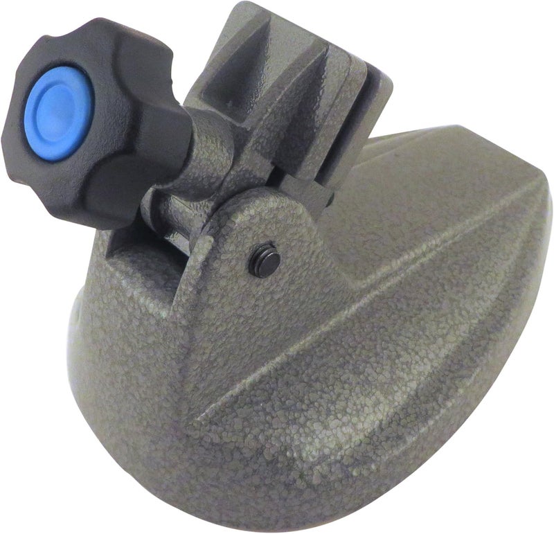 Taytools Micrometer Stand Cast Iron Base Rubber Lined Jaws 4.75” wide x 6.5” long x 4.5" High MS-1 - Image 1