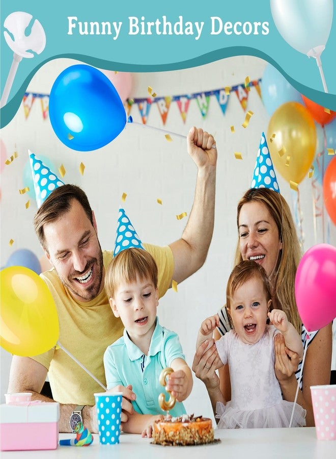 PP OPOUNT 320 PCS Balloon Sticks, 12.6 inches Plastic Balloons Sticks, Balloon Holders for Anniversary, Wedding, Birthday, Party Decoration, BalloonSticks with Bases, Balloon Sticks with Cups - Image 4