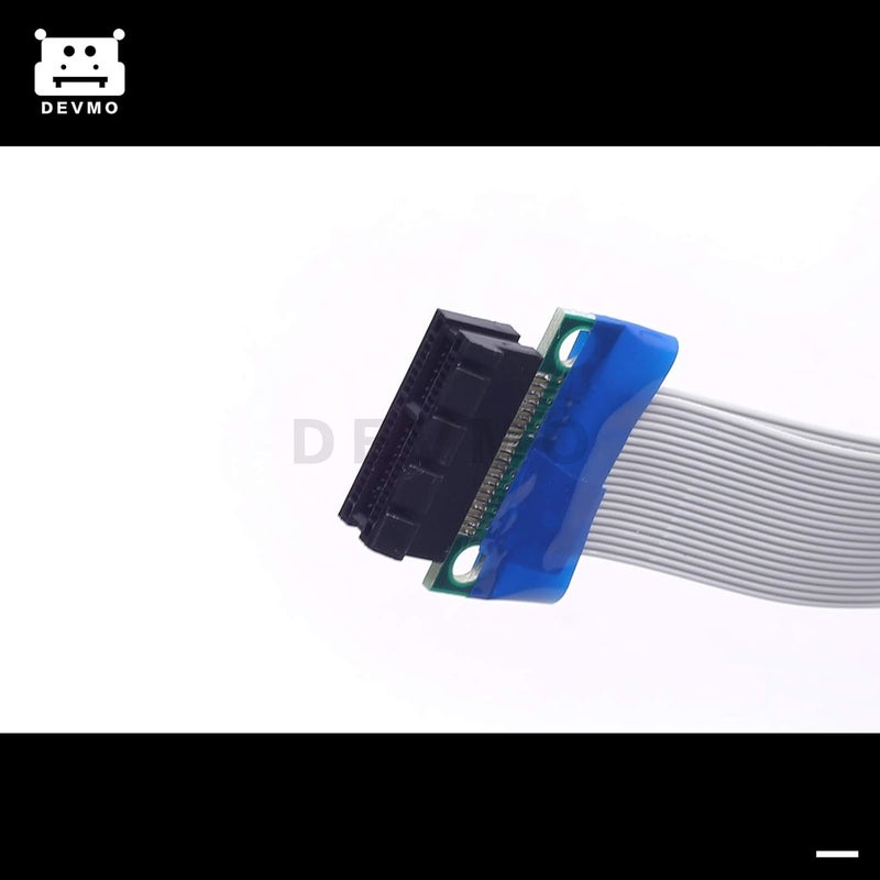 DEVMO PCI-Express 1X Riser Cable Premium PCI-E Port Extension Extender Card 19CM - Image 4