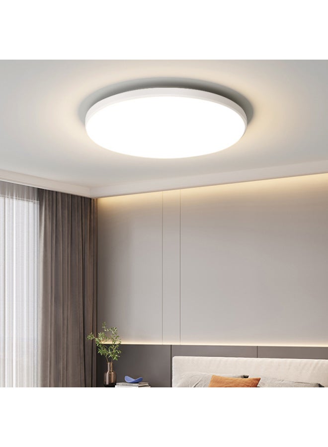 Loquat Led Ceiling Lamp Rectangular Living Room Main Lamp Ultra-thin Super Bright Headlight Modern Simple Atmospheric Lamps-Color: Square 60cm High Brightness White Light - Image 4