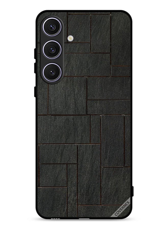 Covernex Samsung Galaxy S25 FE Protective Case Cover Stones Wall Pattern - Image 1