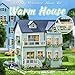Kisoy Romantic and Cute Dollhouse Miniature DIY House Kit Creative Room Perfect DIY Gift for Friends Lovers and Families Warm House - Image 4