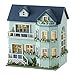 Kisoy Romantic and Cute Dollhouse Miniature DIY House Kit Creative Room Perfect DIY Gift for Friends Lovers and Families Warm House - Image 2