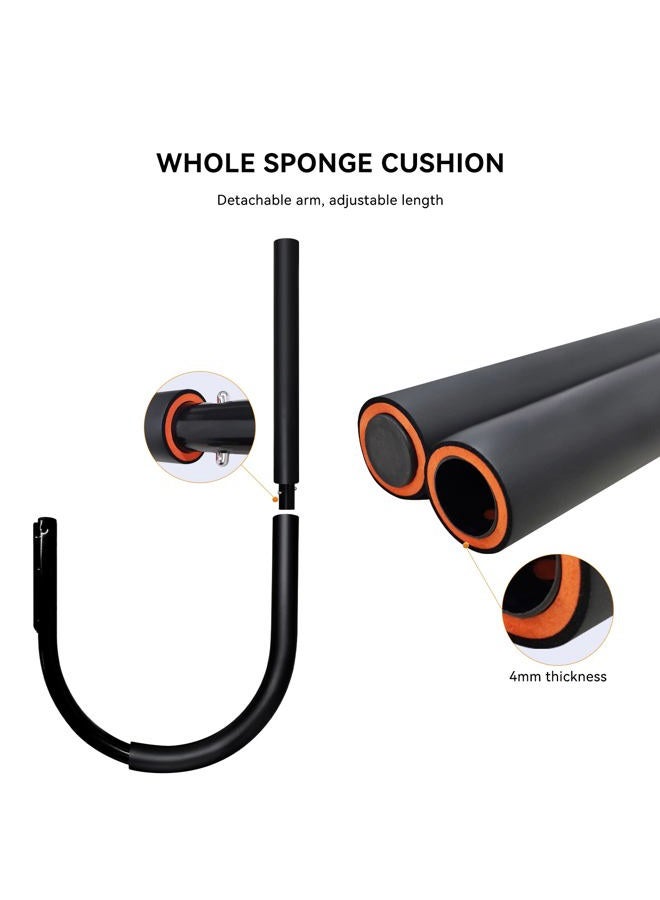 TWO STONES Surfboard Rack for Wall, Paddle Board Rack Storage for Ceiling/Wall, Heavy Duty Surfboard Wall Mount to Display SUPs, Paddleboards, Longboards, Indoor and Outdoor - Image 4