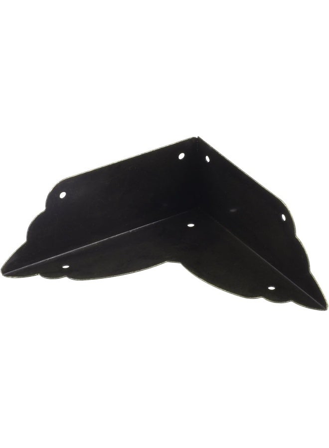 CM Cosmos Pack of 12 Antique Metal Box Corner Protector Edge Safety Guard Cabinet Furniture Corner Metal Bumpers, Bronze Tone Color - Image 2