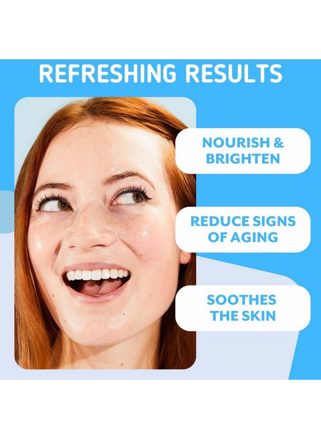 Patchology Iced Cooling And Firming Hydrogel Masks With Peptides Cloudberry Oil And Bakuchiol. Facial Sheet Mask Designed To Firm Skin And Soothe Redness And Puffiness 1 Count  - Image 3