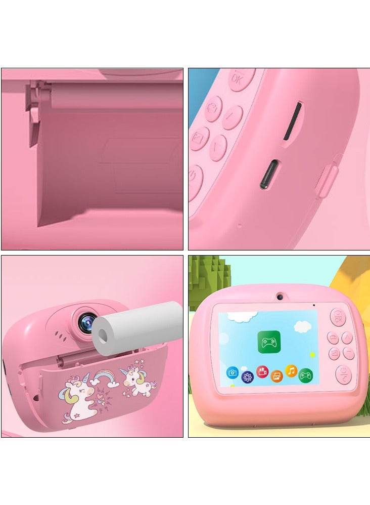 nstant Print Kids Digital Camera Portable Thermal Printing Camera with Rechargeable Battery, Fun Photo Filters & Easy Operation for Children - Image 5
