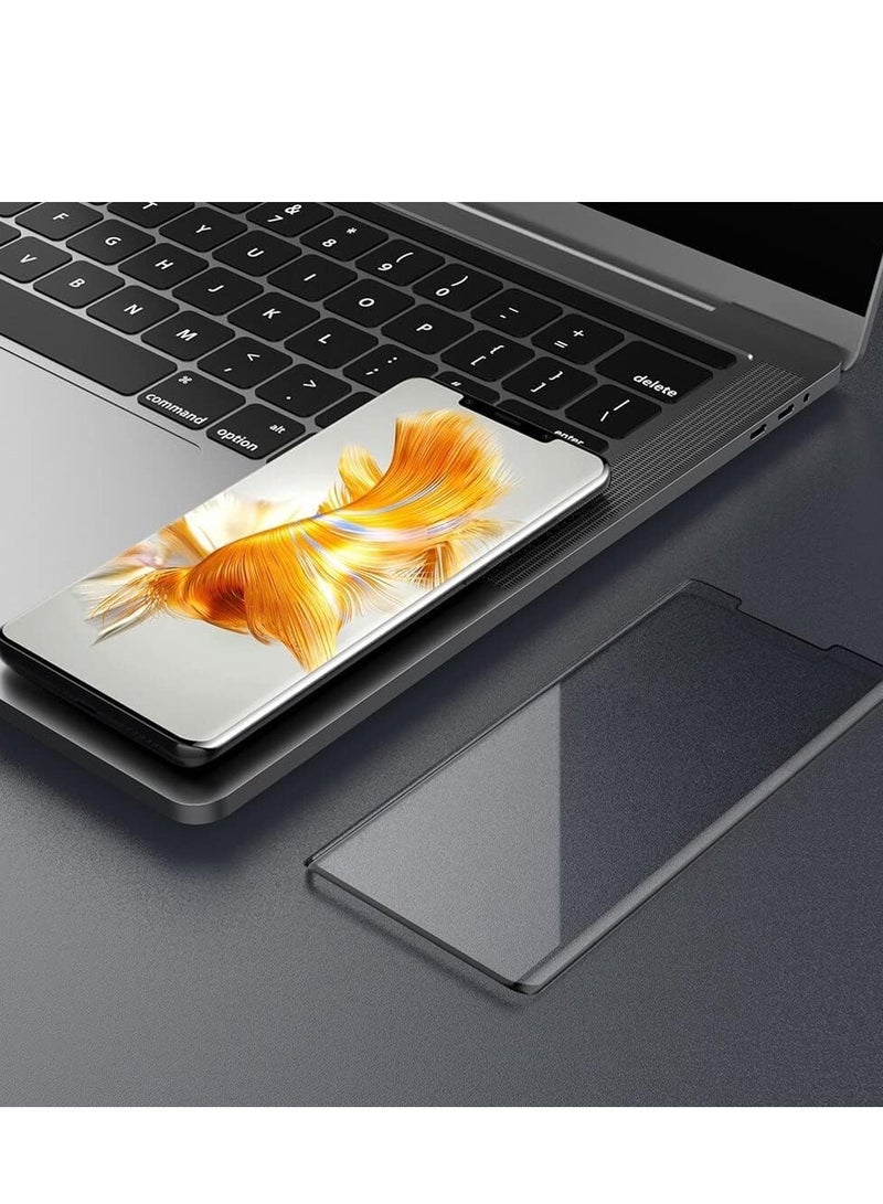 JAJEEK Tempered Glass Screen Protector for Huawei Mate 50 Pro – Full Glue Edge to Edge, 9H Hardness, Anti-Fingerprint, 5D Curved, Scratch Resistance for Ultimate Protection - Image 2